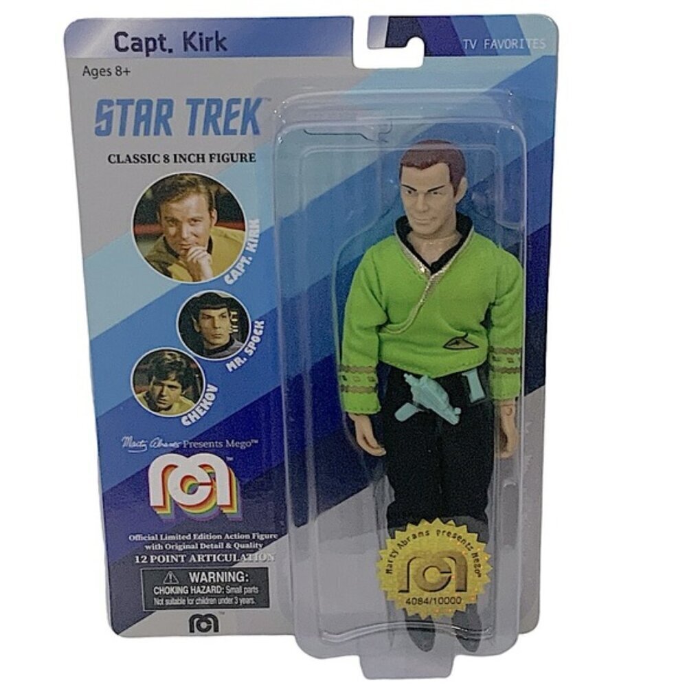 Star Trek Captain Kirk Figure Collectible Official Licensed Doll Limited Edition - Picture 16 of 16